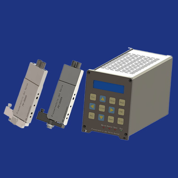 Piezoelectric spray dispensing valve control system